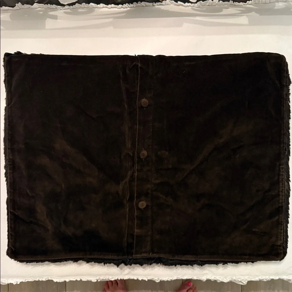 Pottery Barn Faux Fur Channel Standard Sham